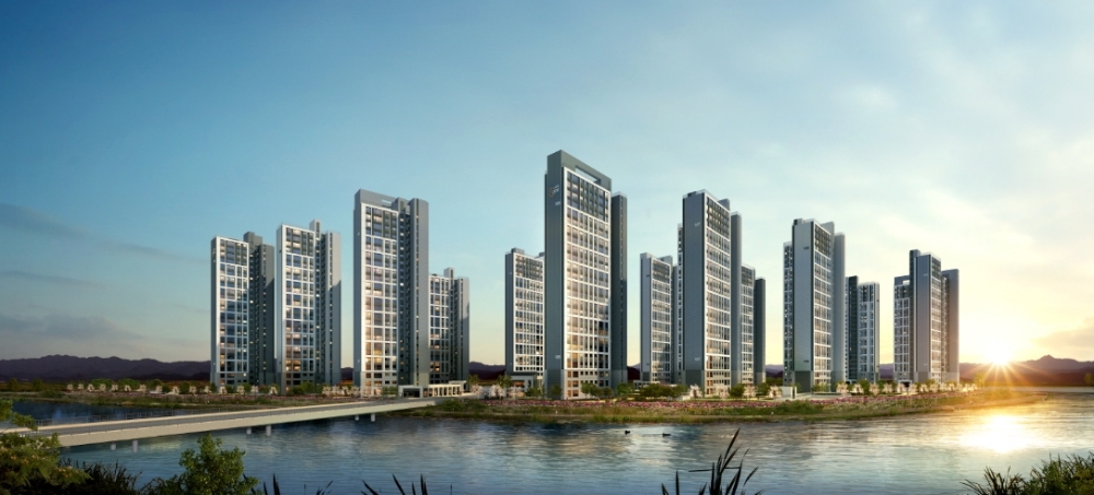 검단신도시 우미린 파크뷰 투시도.(사진=우미건설)