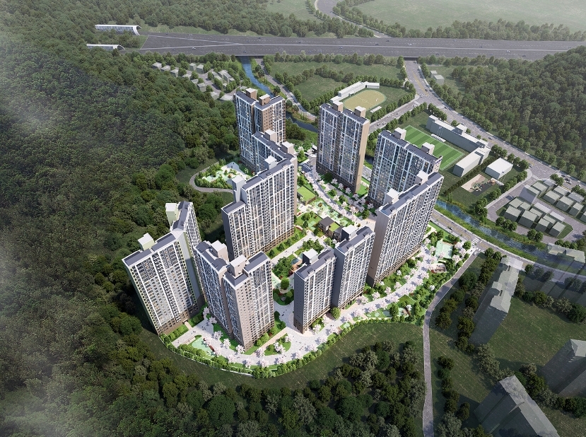 창원 마창대교 반도유보라 조감도.(사진=반도건설)