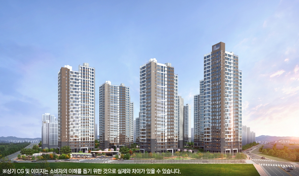 신아산 모아엘가 비스타 2차 투시도.