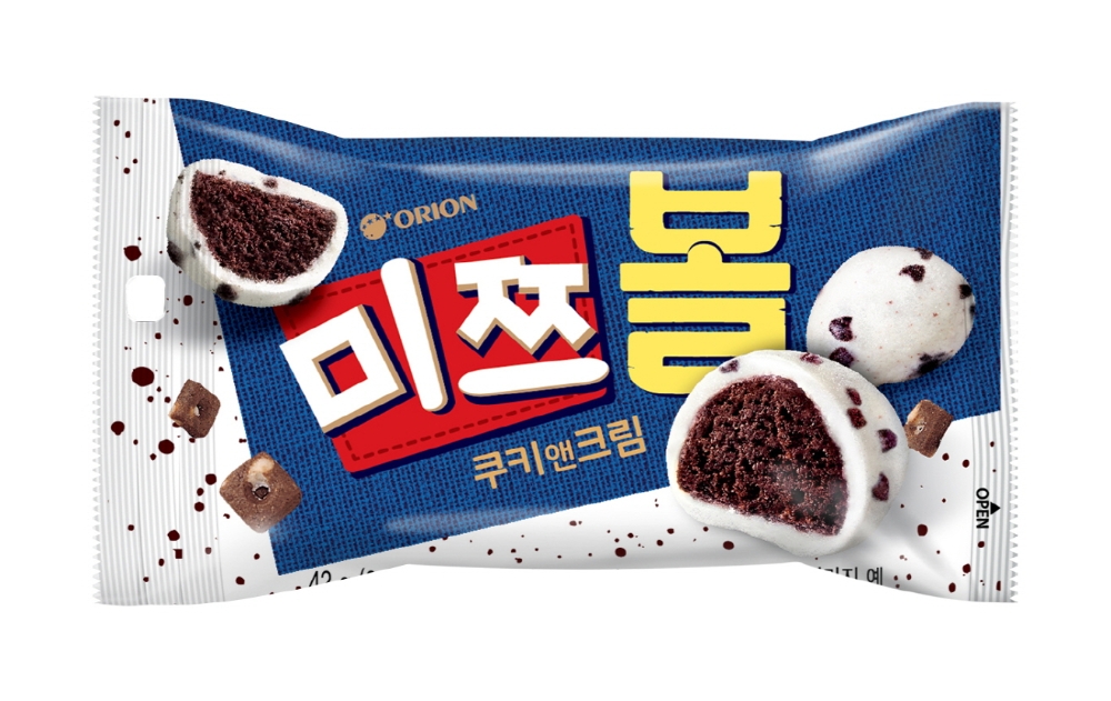 오리온, ‘미쯔볼 쿠키앤크림’ 출시