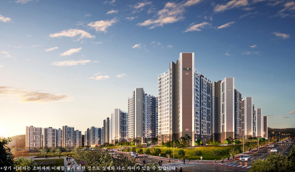 천안 한양수자인 에코시티 투시도.(사진=한양)