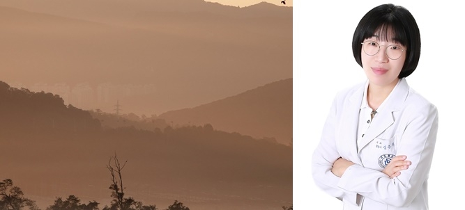 황사와 호흡기내과 심은희 과장.(사진제공=대동병원)