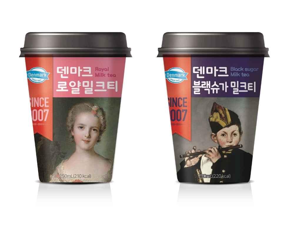 동원F&B ‘덴마크 명화 밀크티’ 2종 출시