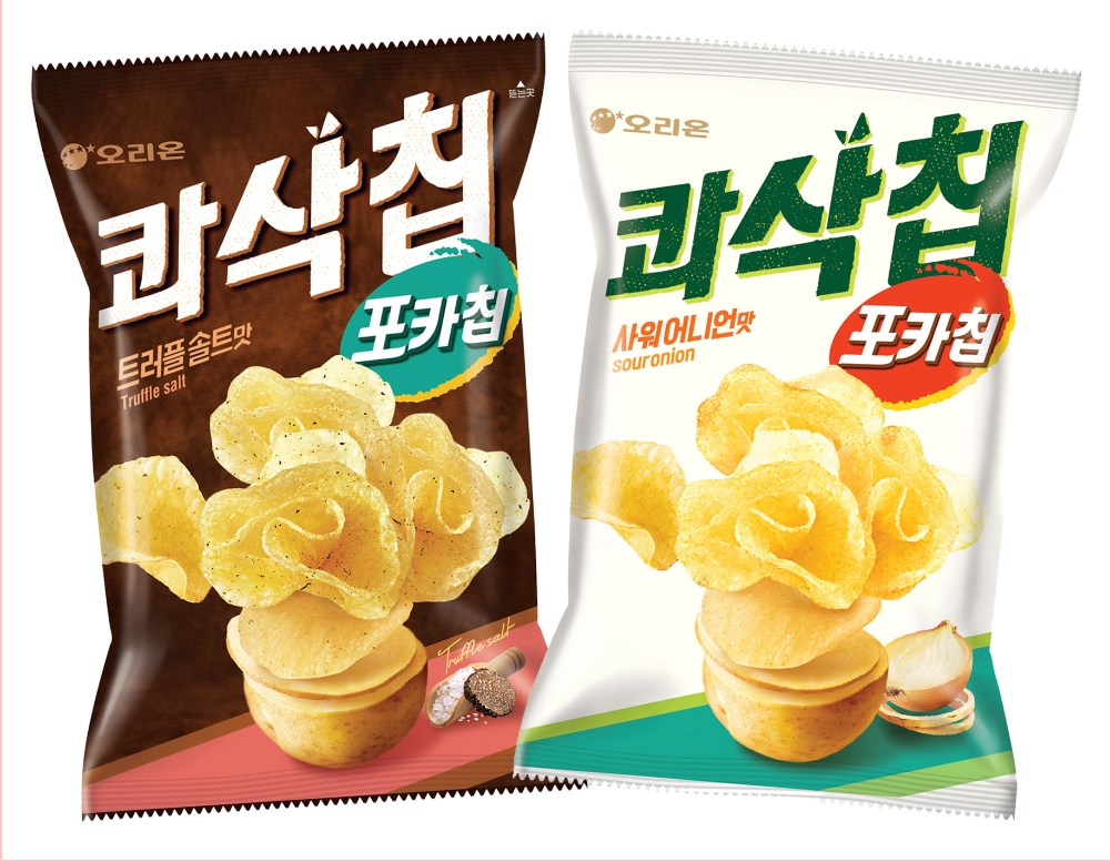 오리온, 생감자칩 ‘콰삭칩’ 출시