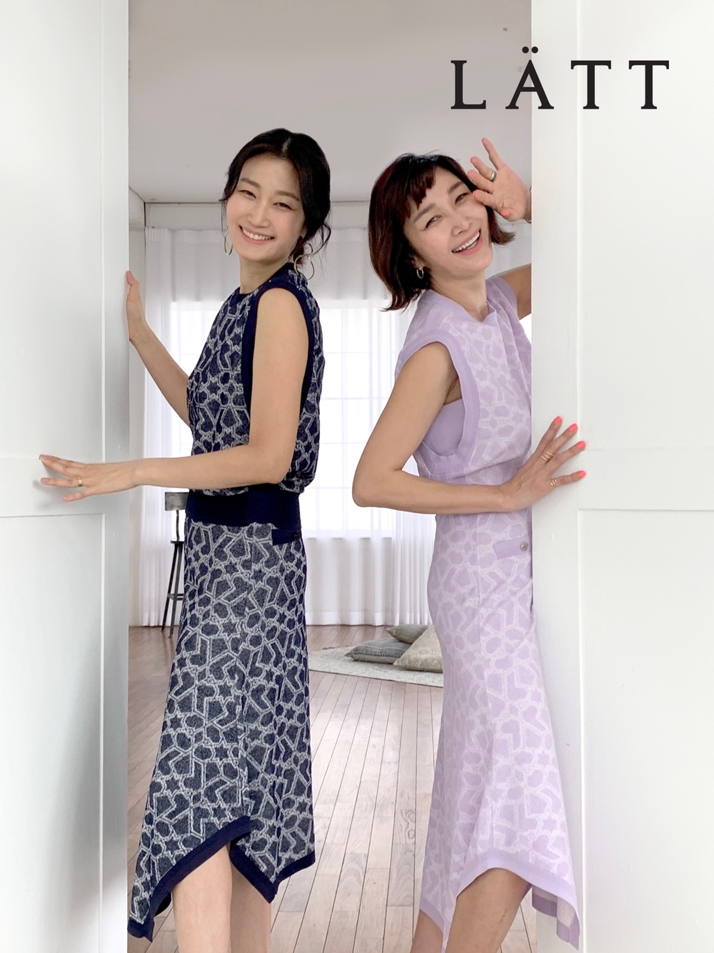 한섬, 여성복 브랜드 '래트' 2021년 봄 신상품 라이브 방송 진행