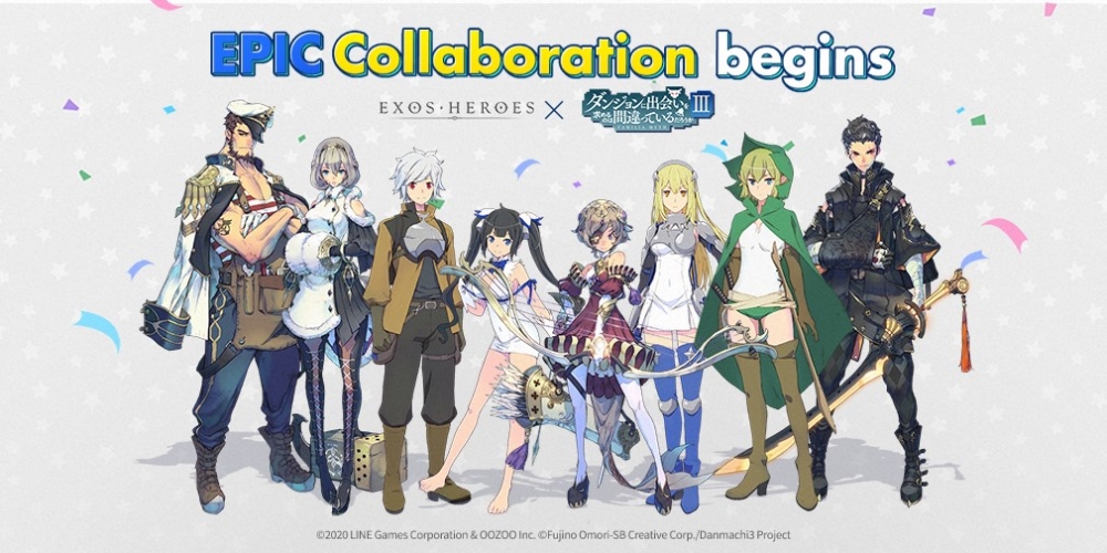 ‘엑소스 히어로즈’, ‘던전에서 만남을 추구하면 안 되는 걸까 Ⅲ’ 콜라보 실시