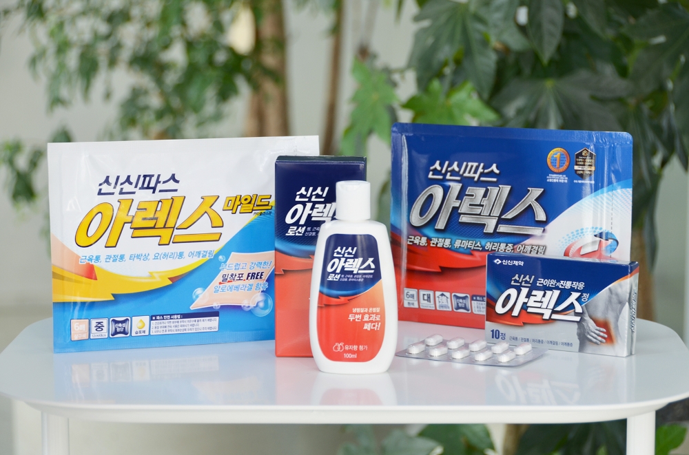 신신제약, 아렉스 라인업 확대