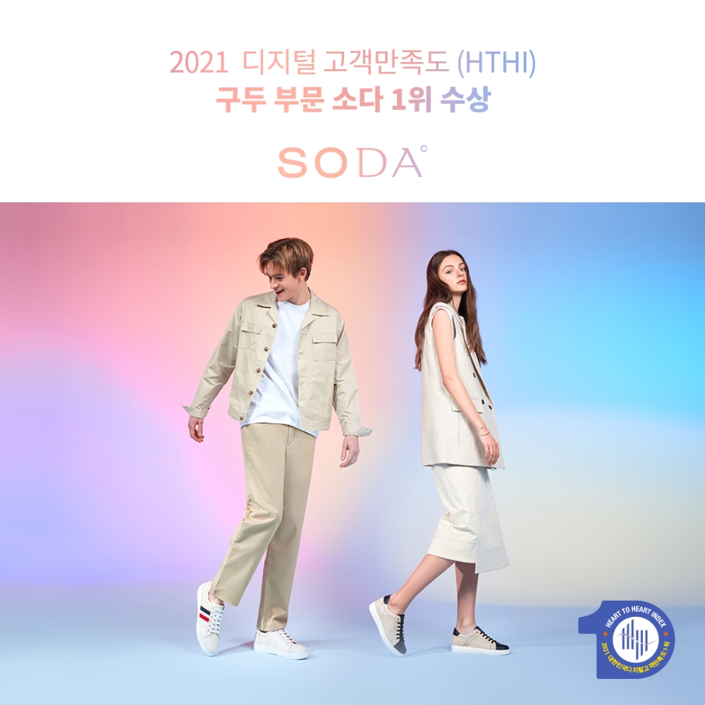 소다, 2021 디지털고객만족도(HTHI) 구두부문 1위 수상