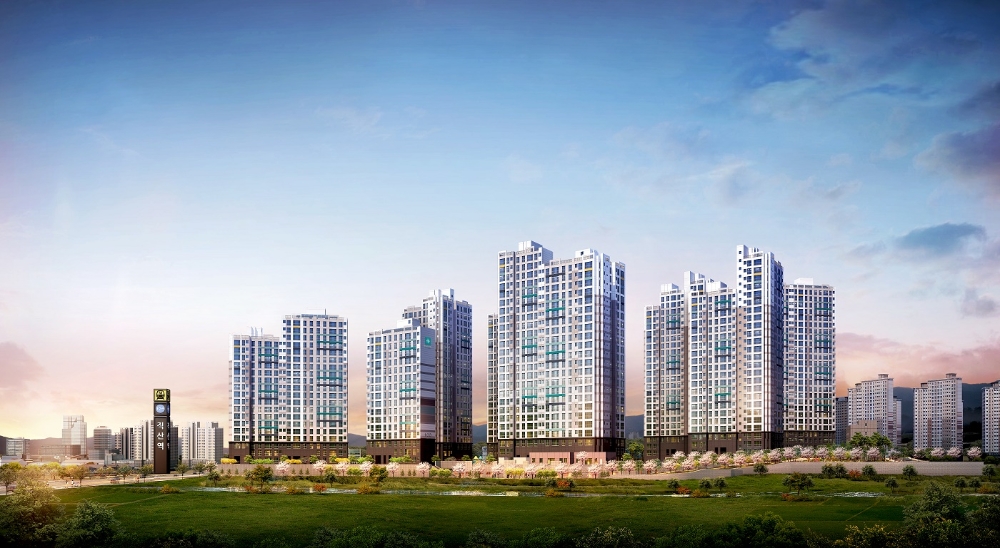 직산역 서희스타힐스 뉴플래닝시티 투시도.