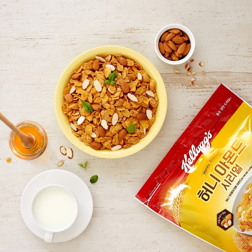 농심켈로그, 신제품 ‘허니 아몬드 시리얼’ 출시