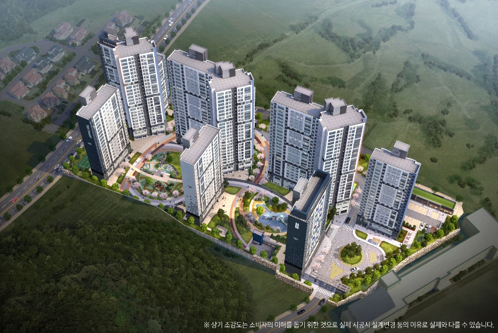더샵 거창포르시엘 조감도.(사진=포스코건설)