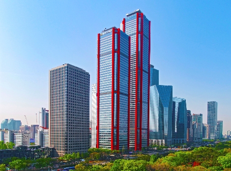 NH투자증권의 신사옥 '파크원 NH금융타워' 전경. 사진=NH투자증권