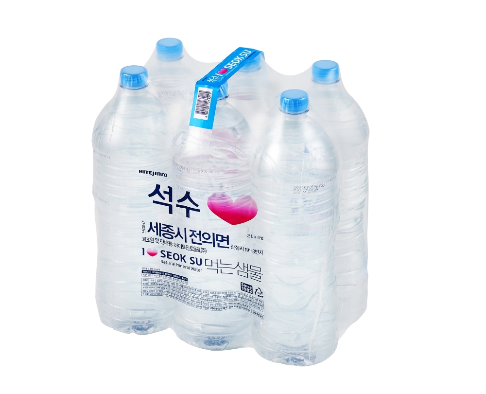 하이트진로음료, 무라벨 ‘석수’ 출시