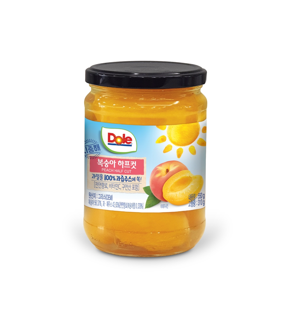 돌(Dole) 코리아, 그리스산 복숭아 담은 ‘복숭아 하프컷’ 출시