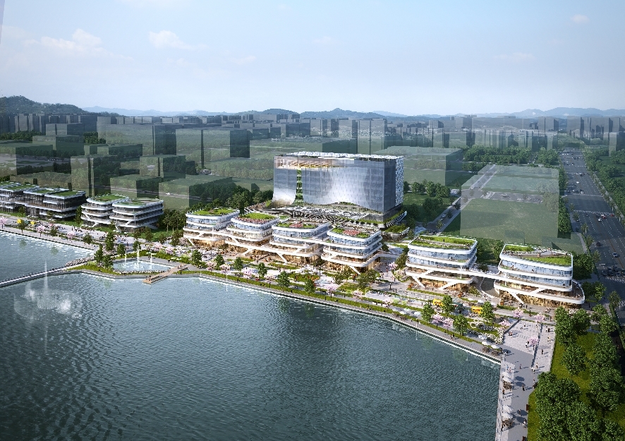 마곡 서울식물 서측 명소화 부지 민간사업자 공모 조감도. (사진=우미건설)