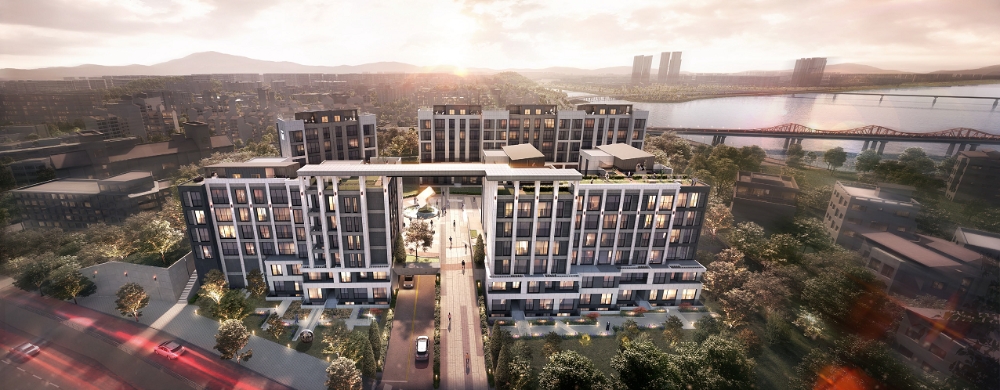 디에이치메종 한남 조감도.(사진=현대건설)