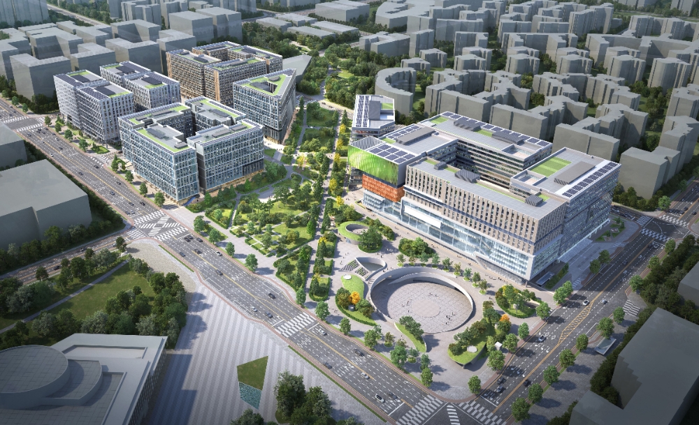 마곡 MICE 전체 조감도.(사진=롯데건설)