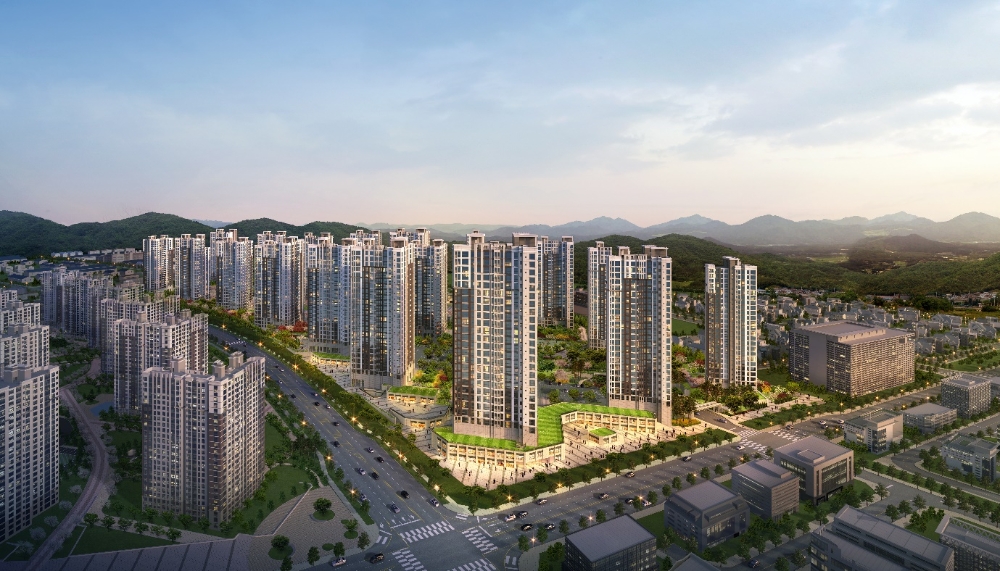 오송역 파라곤 센트럴시티 투시도.(사진=동양건설산업)