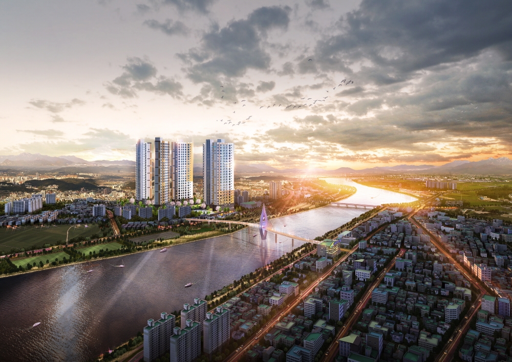 여주 썬앤빌 더 시그니처 조감도.