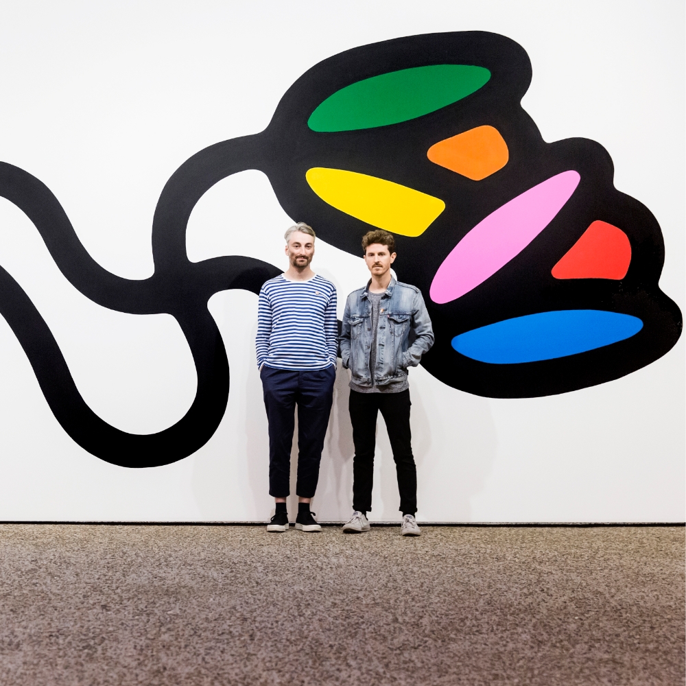 반도건설과 협업한 세계적인 팝 아티스트 크랙앤칼.(사진=반도건설)