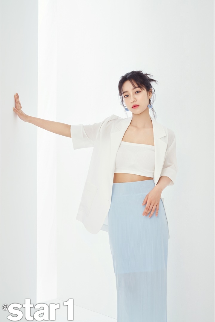 이랜드 미쏘, 강민아와 함께한 여름 화보 공개