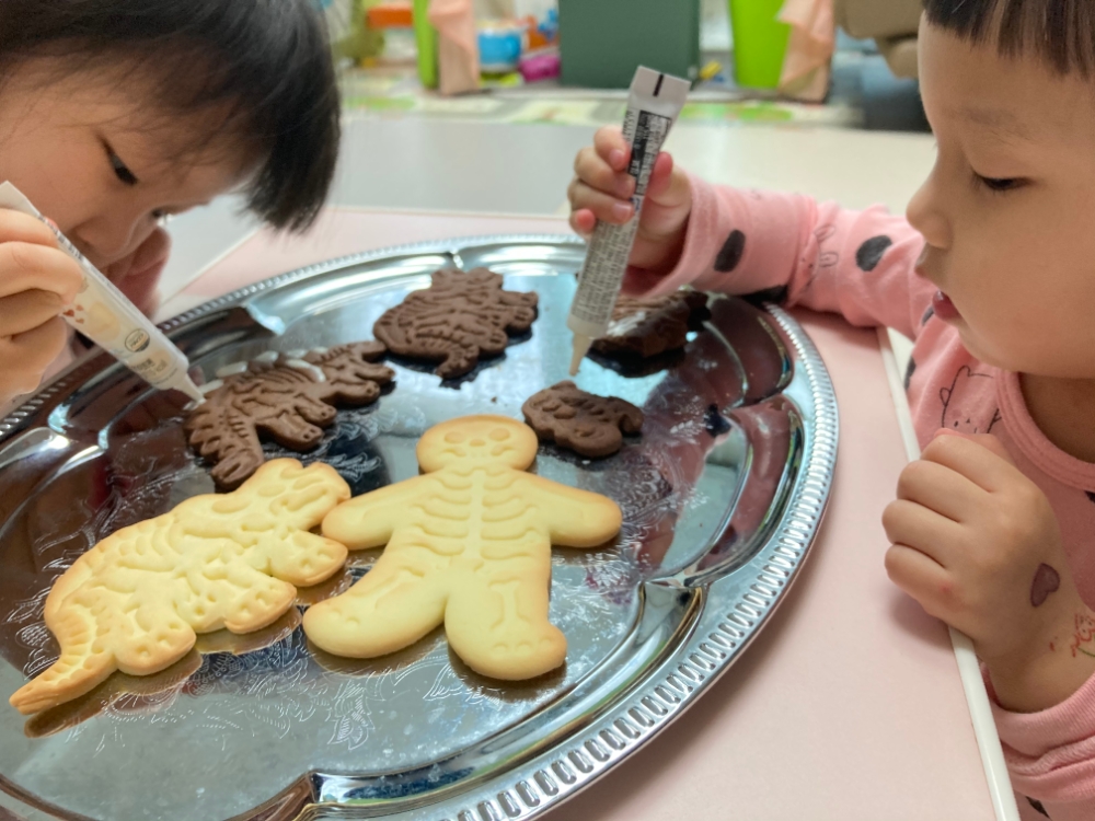 단지 어린이들이 체험하는 모습.(사진=롯데건설)