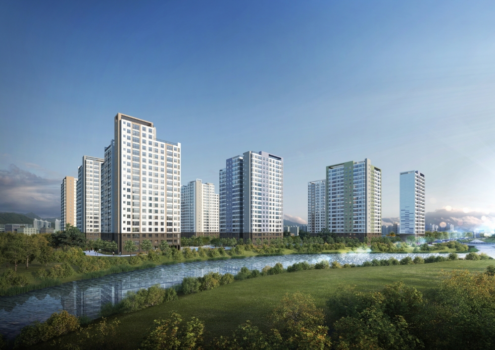 해링턴 플레이스 스마트밸리 투시도