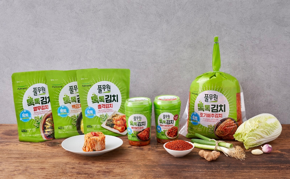 풀무원 ‘톡톡김치’ 전 제품 리뉴얼 출시