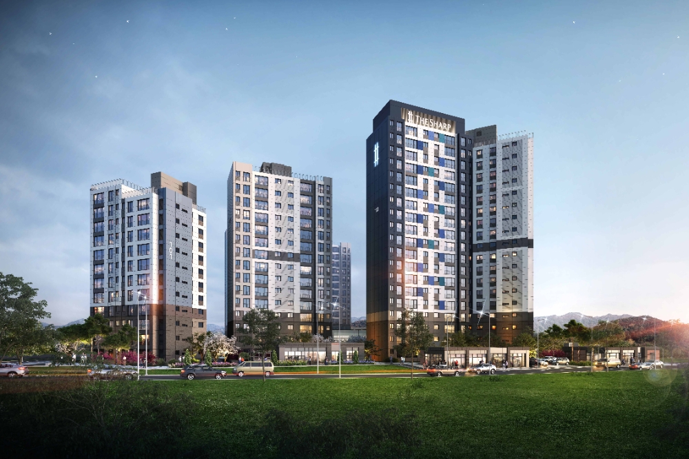 더샵 수성오클레어 투시도