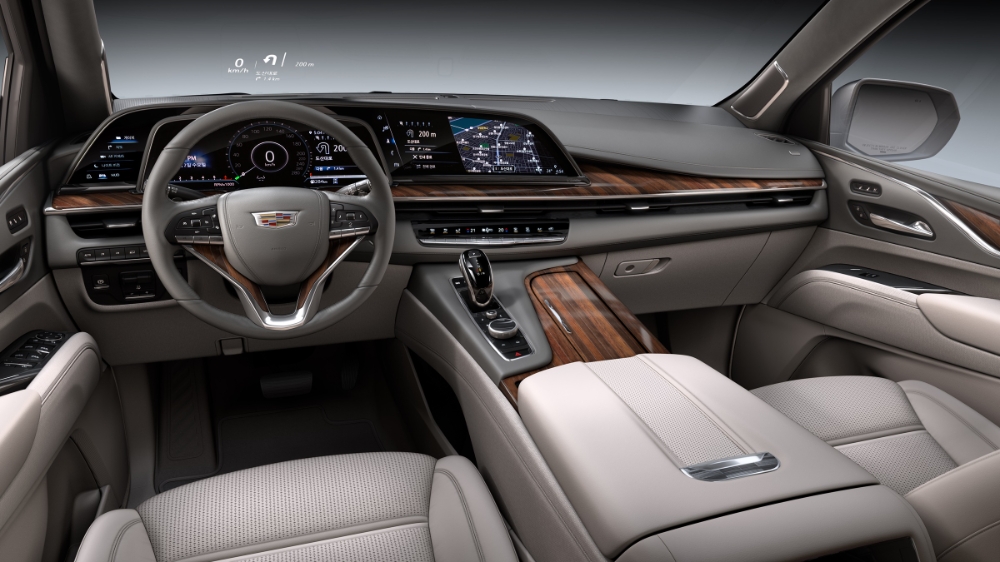 신형 에스컬레이드 실내.(사진=캐딜락코리아)