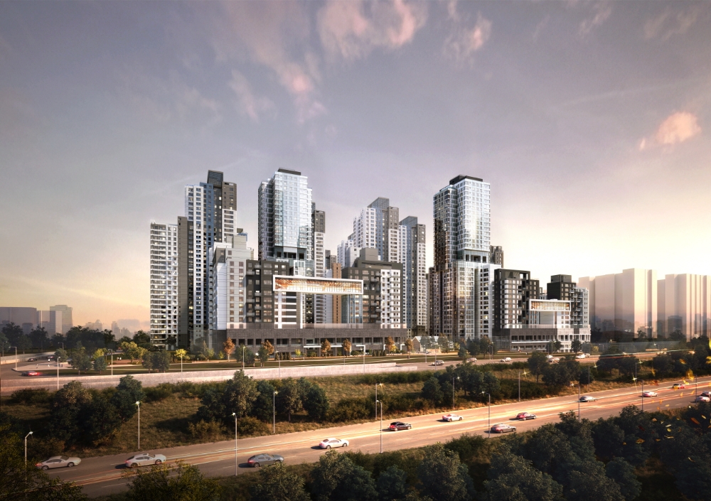 래미안 원베일리 투시도.(사진=삼성물산)