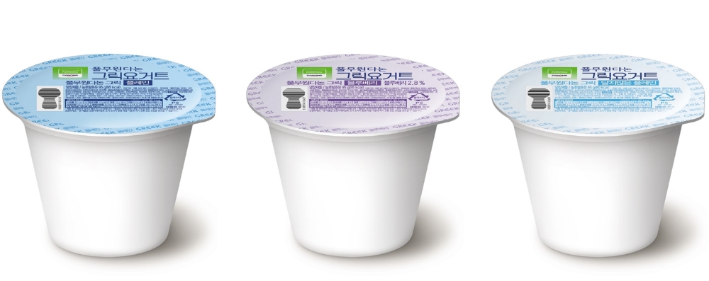 풀무원다논, 그릭 무라벨 제품 출시