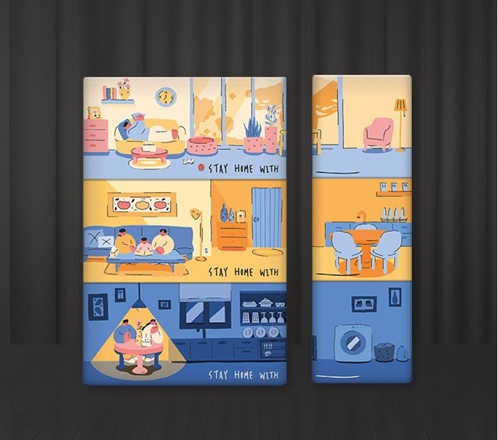 잘풀리는집 미용티슈 공모전 대상 작품. (사진= 미래생활)