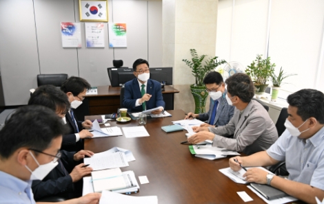 aT 김춘진 사장, 대구·경북지역 현장 순시