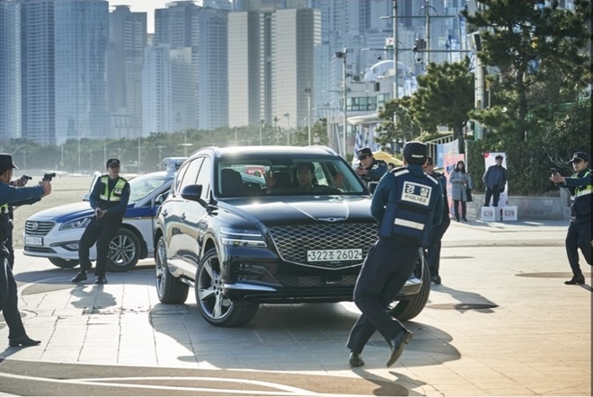 영화 발신제한 한 씬.(제공=부산 해운대구)