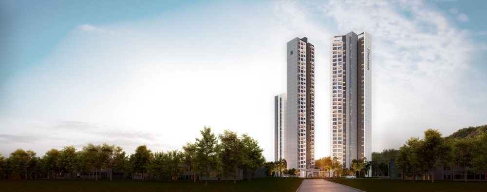 안양 삼덕진주 가로주택정비사업 투시도.(사진=쌍용건설)