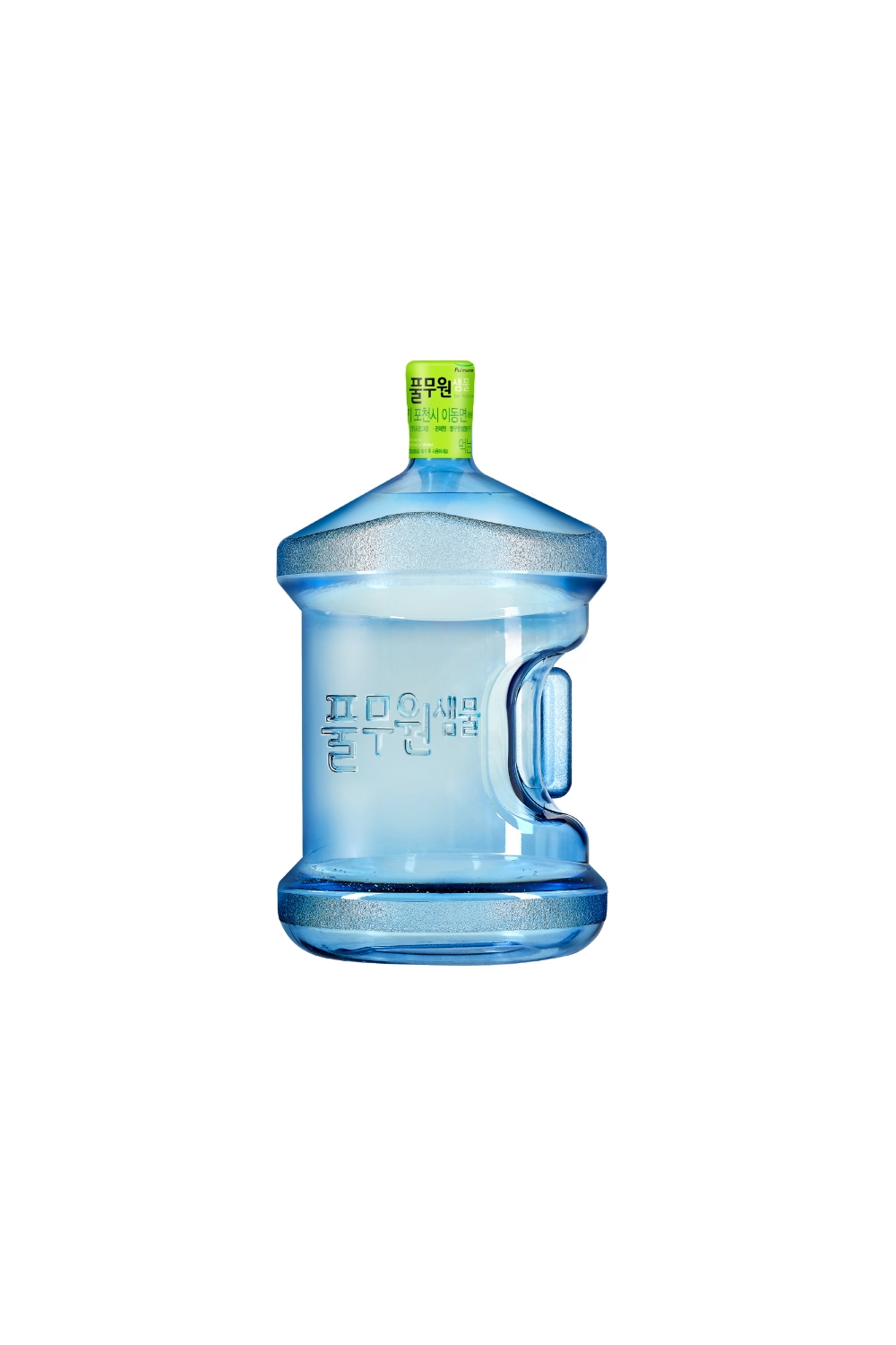 풀무원샘물, 몸통 라벨 없는 대용량 먹는 샘물 출시