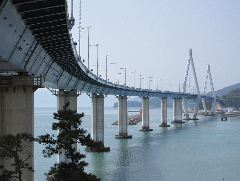 소록대교 전경. (사진=국토안전관리원)