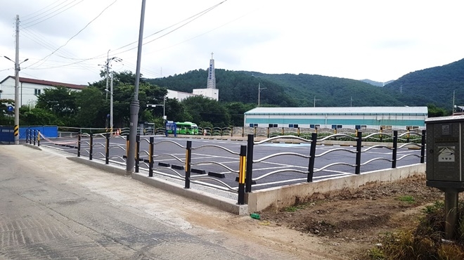철마면 임기리 노외공영주차장 전경.(사진제공=부산 기장군)