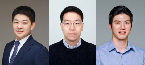인하대학교 정보통신공학과 (왼쪽부터) 김민구 교수, 남창주 교수, 홍성은 교수. 사진=인하대