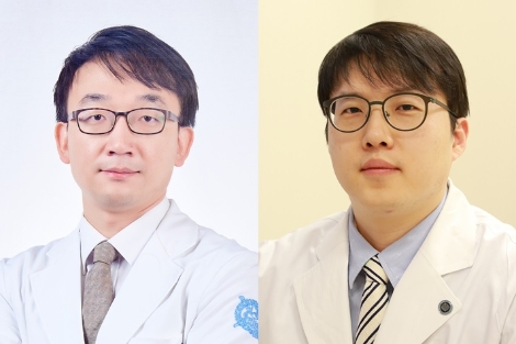 분당서울대병원 신경외과 정한길 교수(좌), 김택균 교수(우). 사진=분당서울대병원