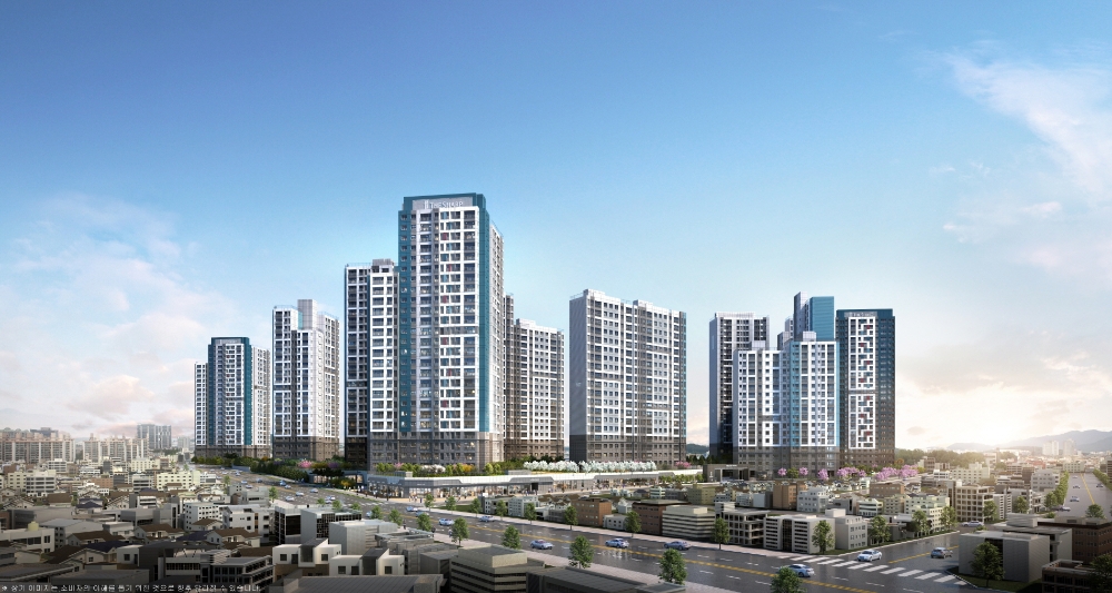 더샵 청주센트럴 투시도