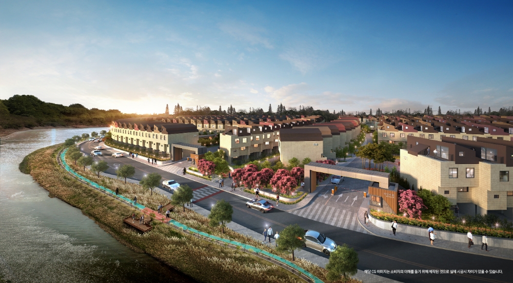 송산 리안비채 메인조감도