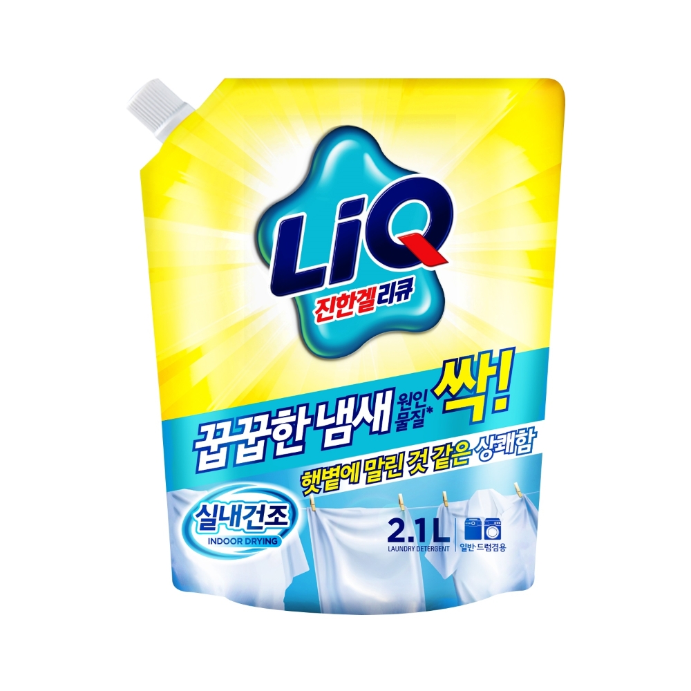 애경산업 리큐 '진한겔 꿉꿉한 냄새 원인물질 싹' 선보여
