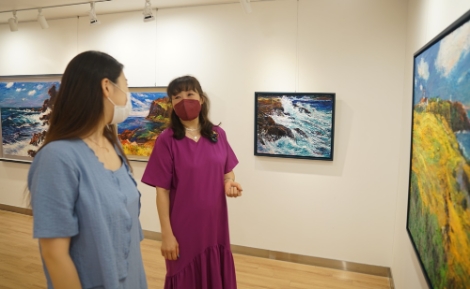 유디갤러리, 서양화가 김애란 개인전 ‘메밀꽃이 일다’ 개최