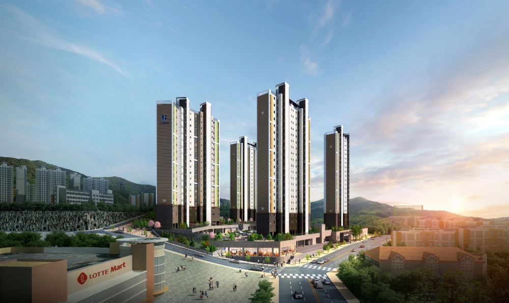 거제 반도유보라 투시도.(사진=반도건설)