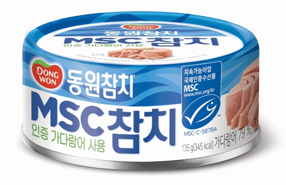 동원F&B, MSC 인증 가다랑어로 만든 ‘동원 MSC참치’ 선보여