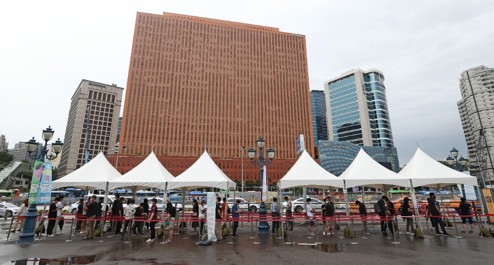 임시선별검사소.(사진=연합뉴스)