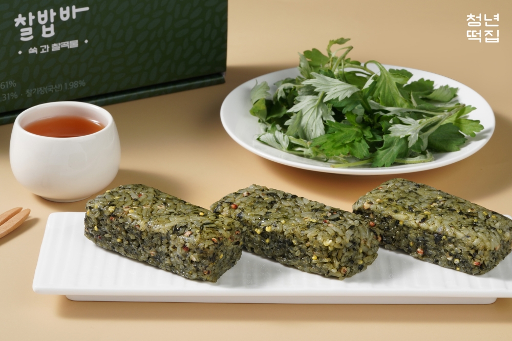 청년떡집 ‘찰밥바 쑥과 찰곡물’ 선보여