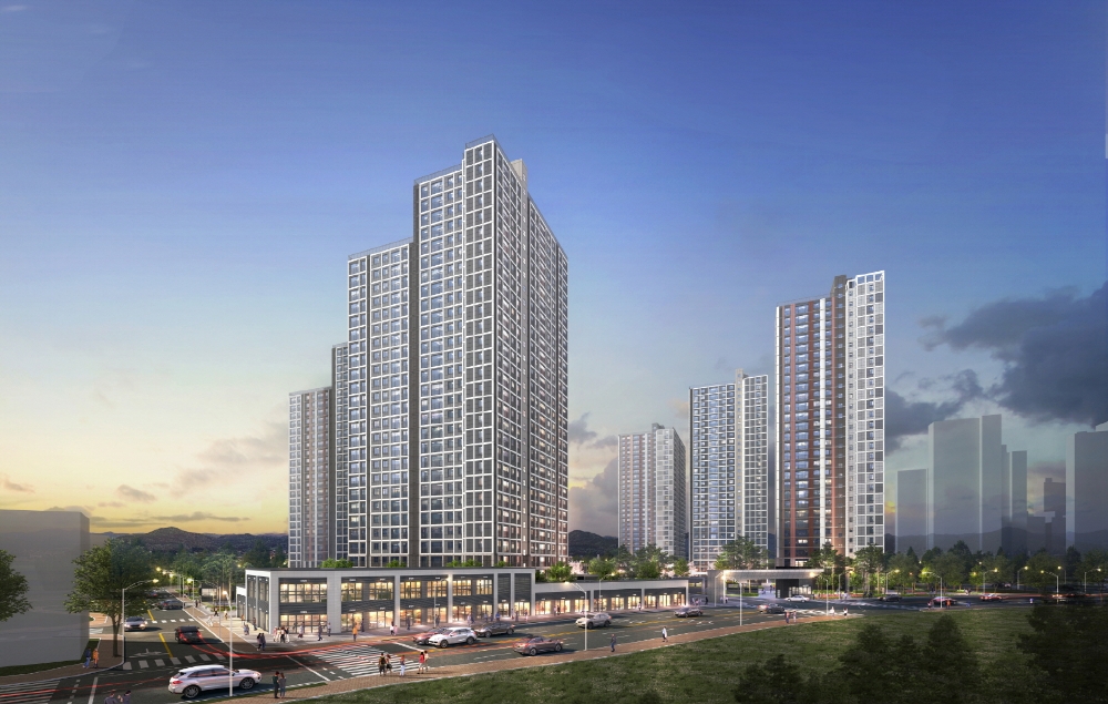 에코시티 데시앙 15블록 투시도